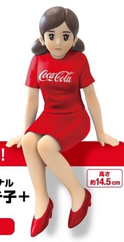 Fuchiko (Coca-Cola Original), Cup No Fuchiko, Gray Parka Service, Coca-Cola, Pre-Painted